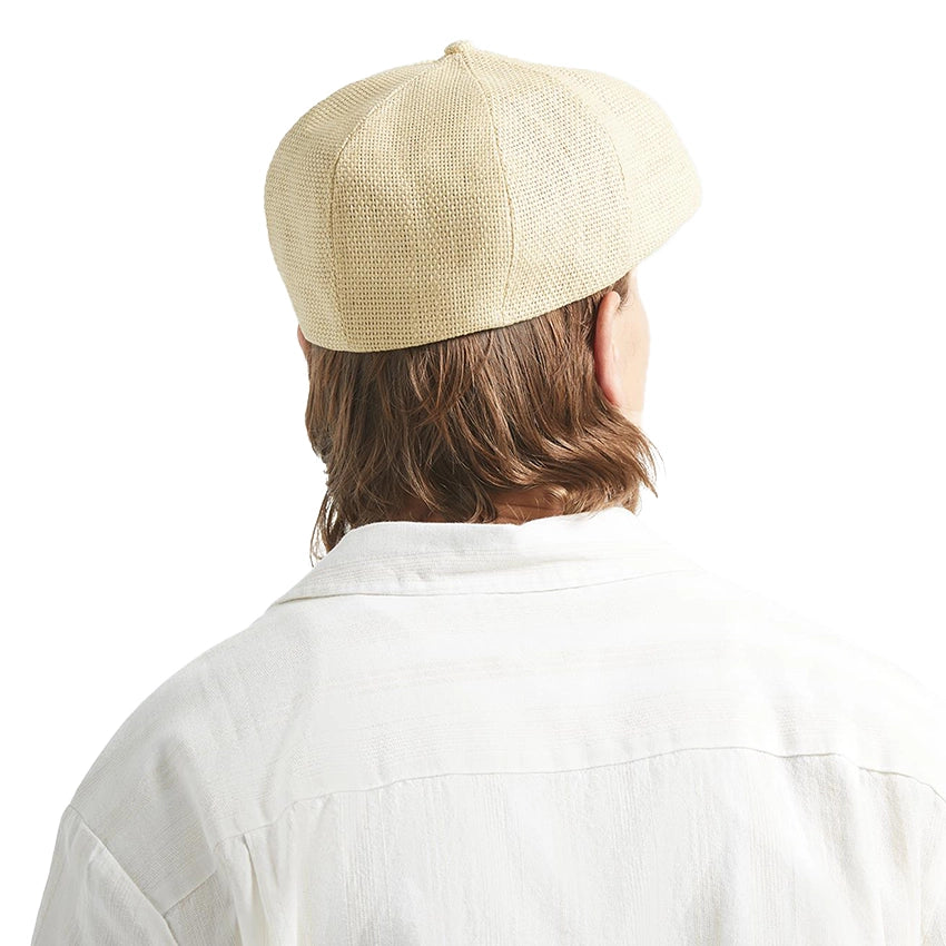 Brood Lightweight Snap Cap - Dark Tan Straw