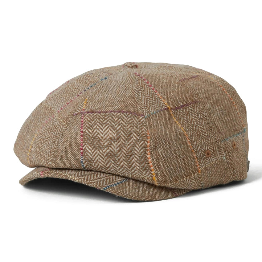 Brood Lightweight Snap Cap - Tan/Multi