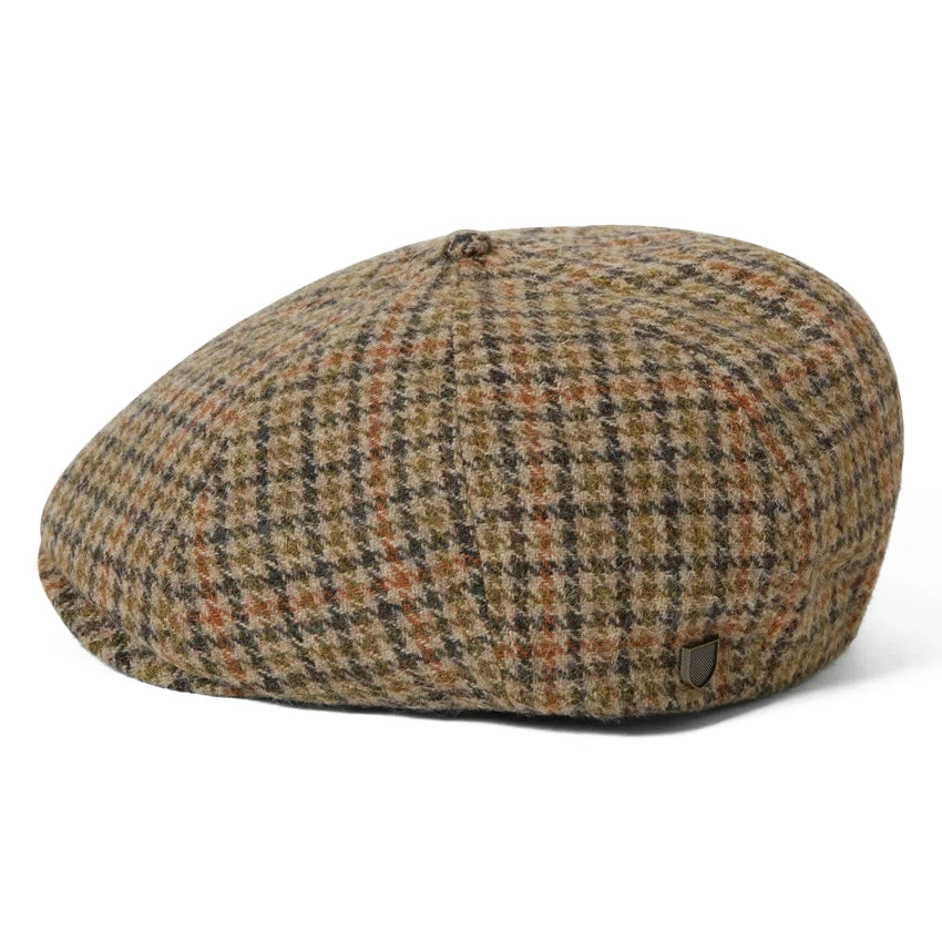 Brood Snap Cap - Oatmeal/Charcoal/Houndstooth