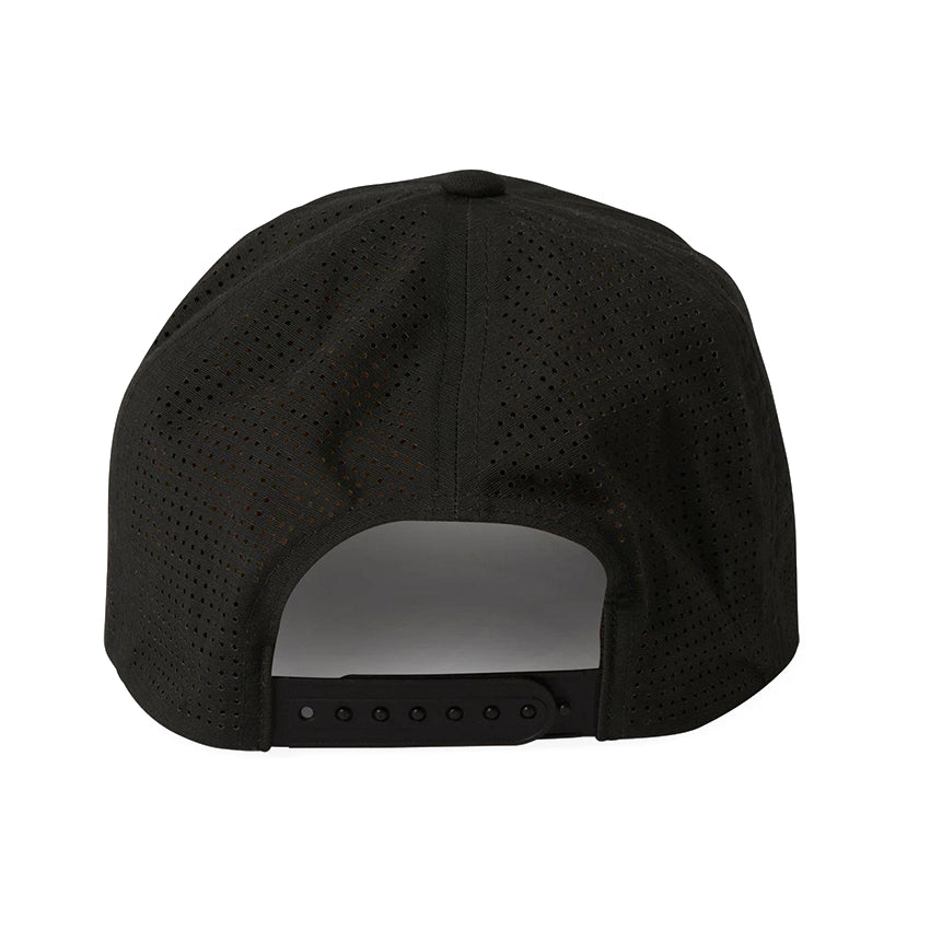 Builders Coolmax NP Snapback Cap - Washed Black