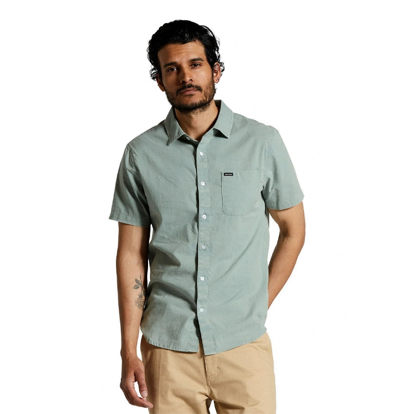 Charter Sol Wash S/S Woven - Chinois Green Sol Wash