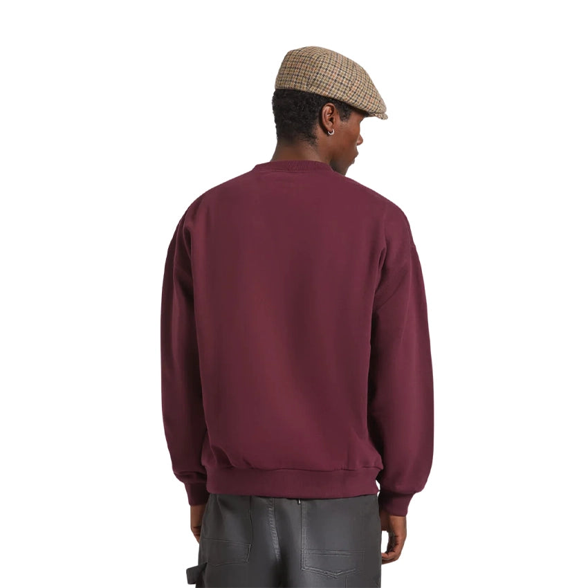 Embroidered Heavy Weight Crew - Port