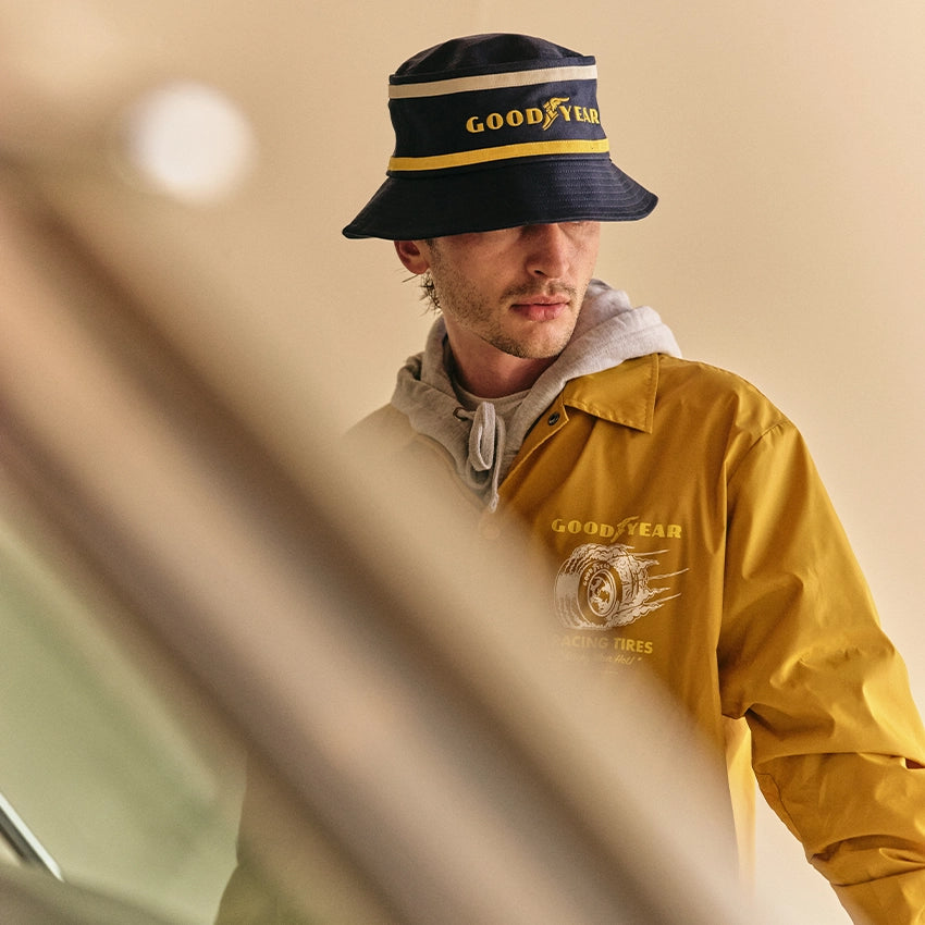 Goodyear Service Bucket Hat - Navy