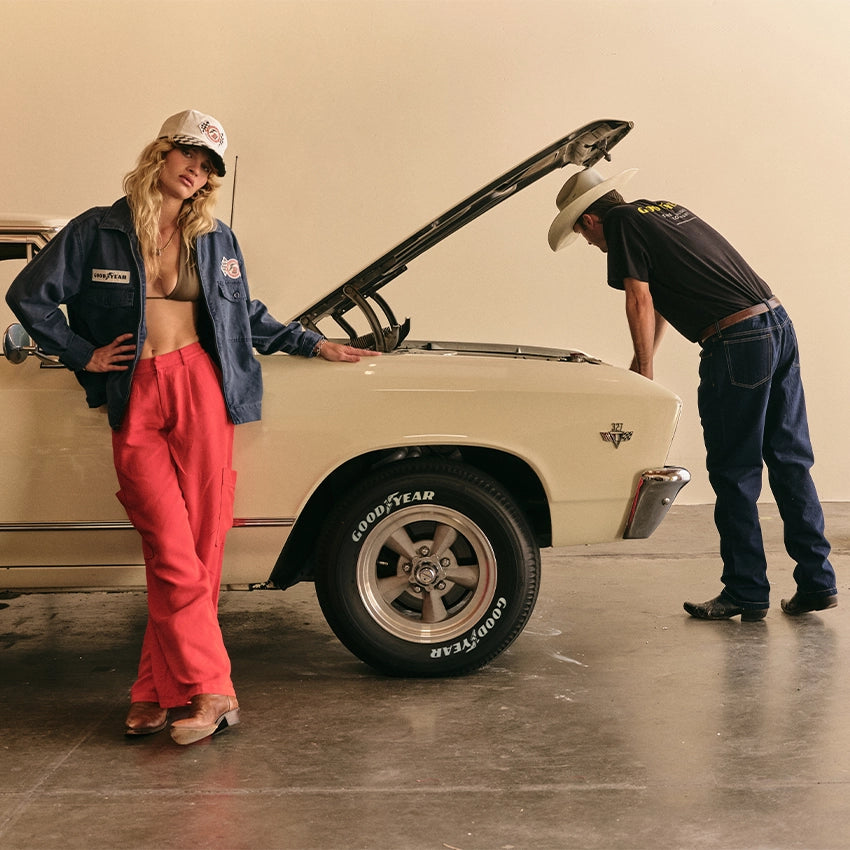 Goodyear Speedway HP Snapback - Off White