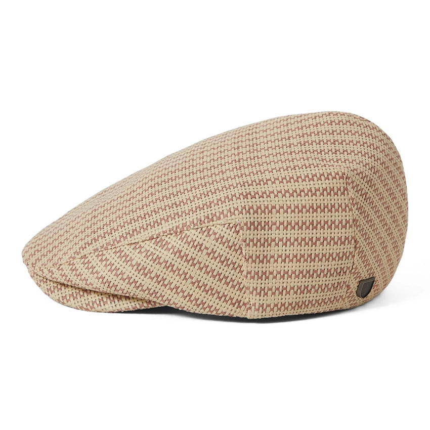 Hooligan Lightweight Snap Cap - Italian Clay/Natural Straw