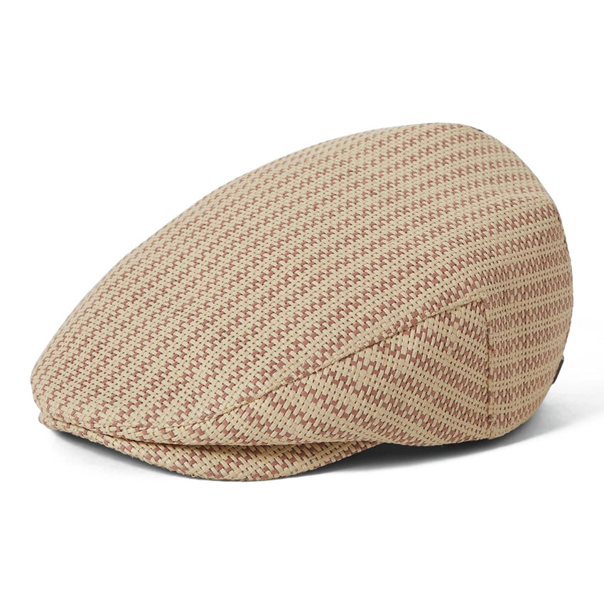 Hooligan Lightweight Snap Cap - Italian Clay/Natural Straw