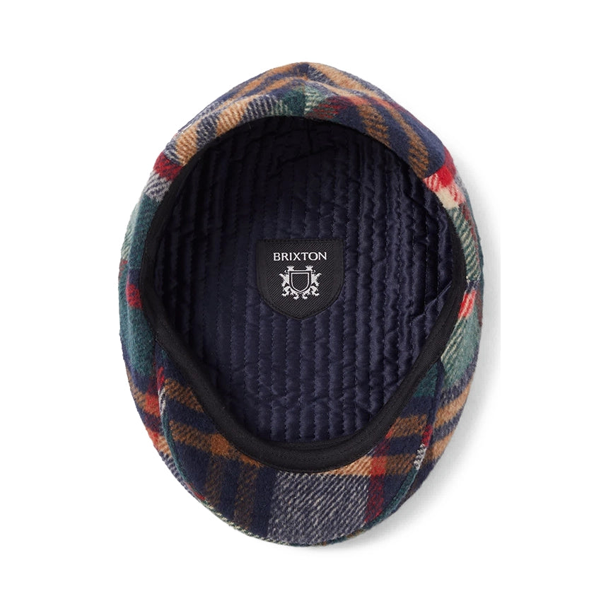 Hooligan Snap Cap - Navy/Green/Red/Cream