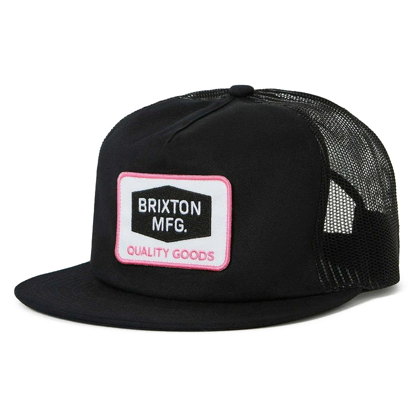 Neon Fallbrook Snapback - Black/Pink/Black