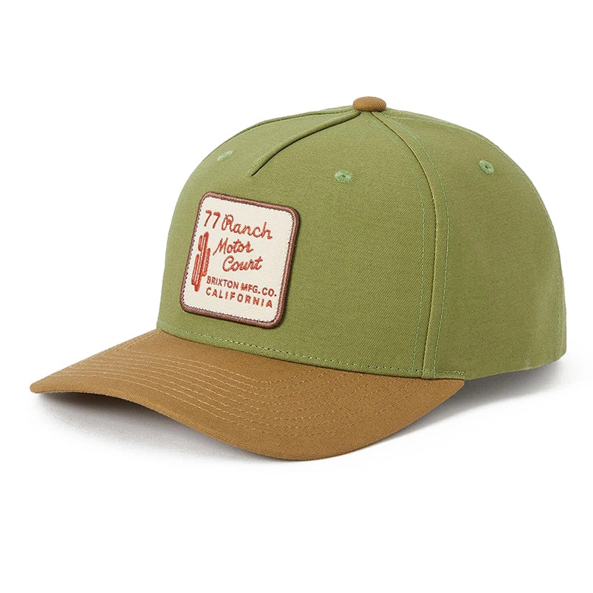 Ranch Moto Court Snapback - Sublime Green/Dusted Ochre