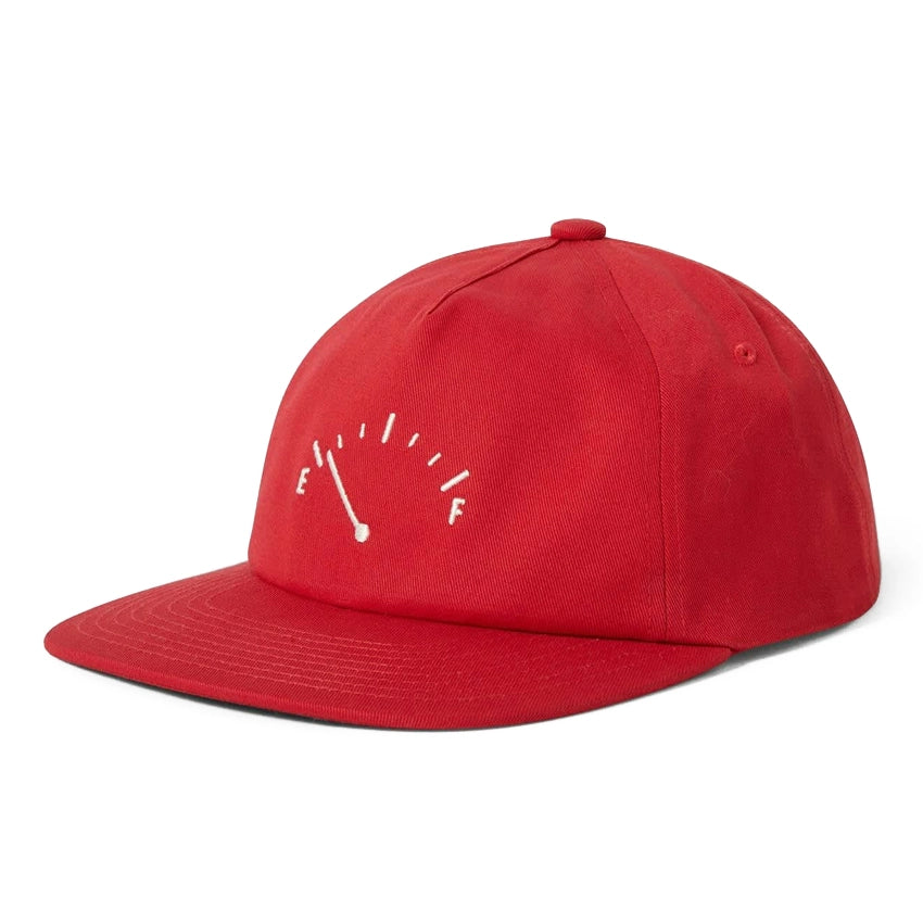 Running On Empty Netplus Adjustable Hat - Crimson/White
