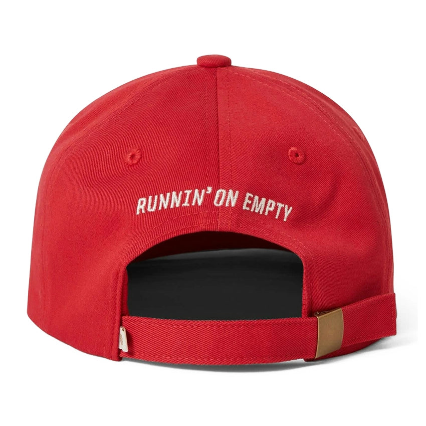 Running On Empty Netplus Adjustable Hat - Crimson/White