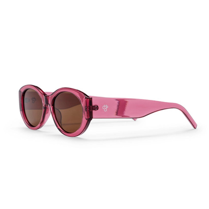 Cleo Zonnebril - Burgundy/Brown