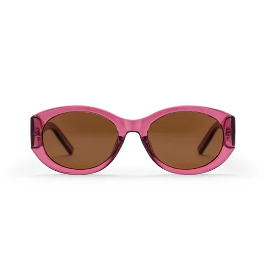 Cleo Zonnebril - Burgundy/Brown