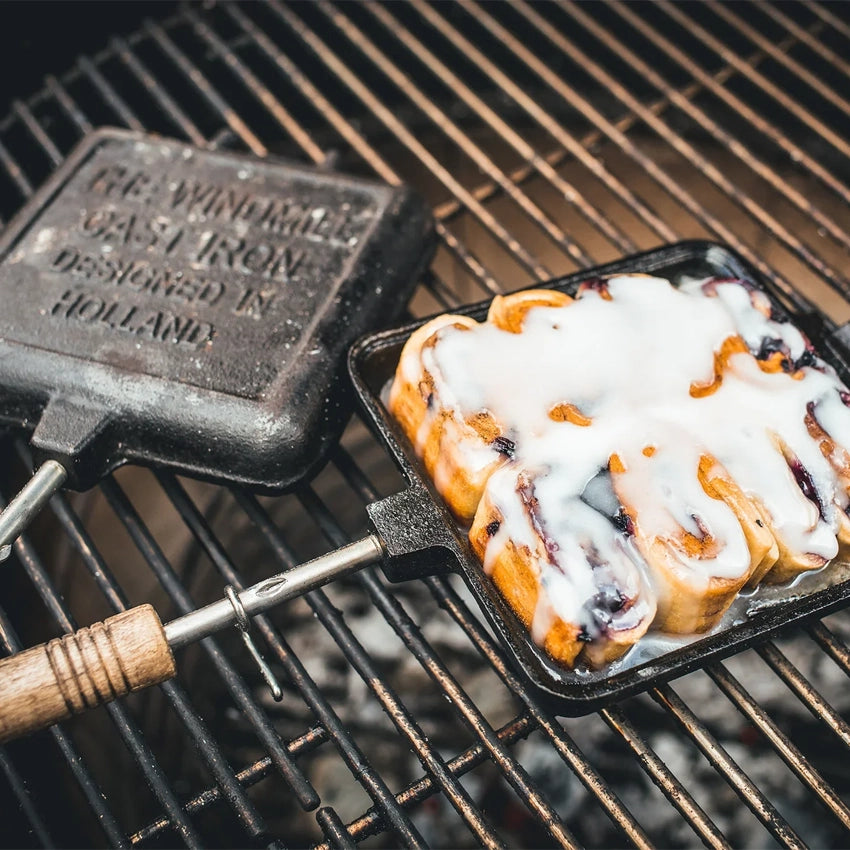 Sandwichijzer met korte handvaten