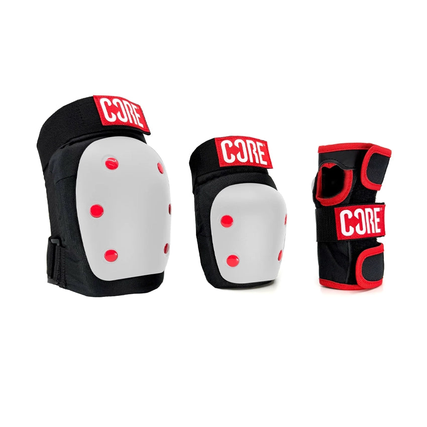 3-Pack Skate Beschermers - Wit