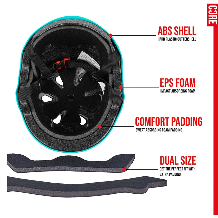 Action Sports Helm - Teal