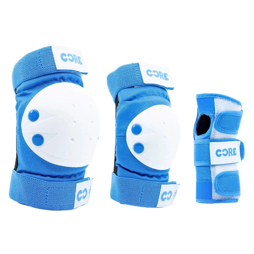 Junior Skate Pads 3-pack - Blauw