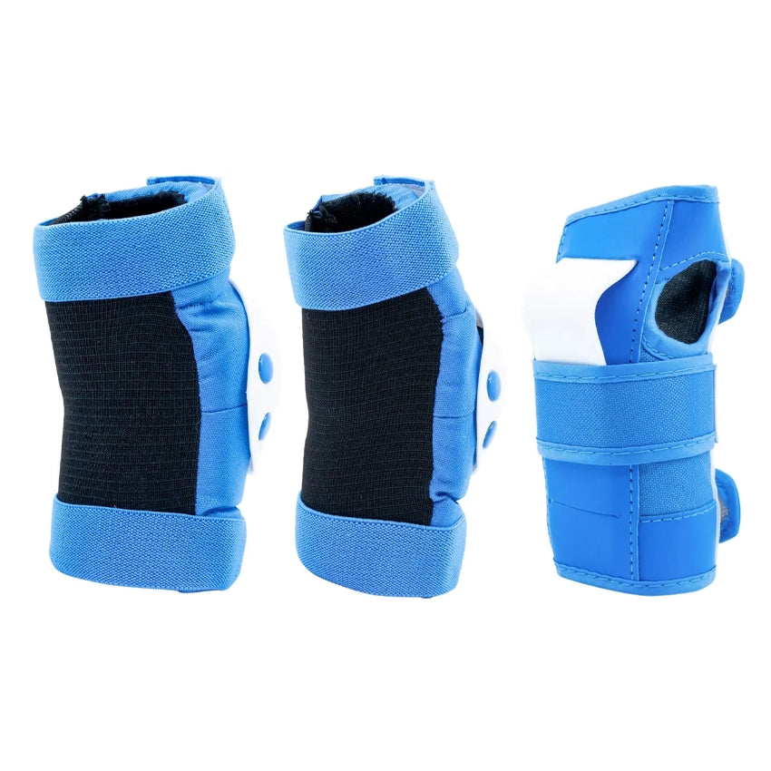 Junior Skate Pads 3-pack - Blauw