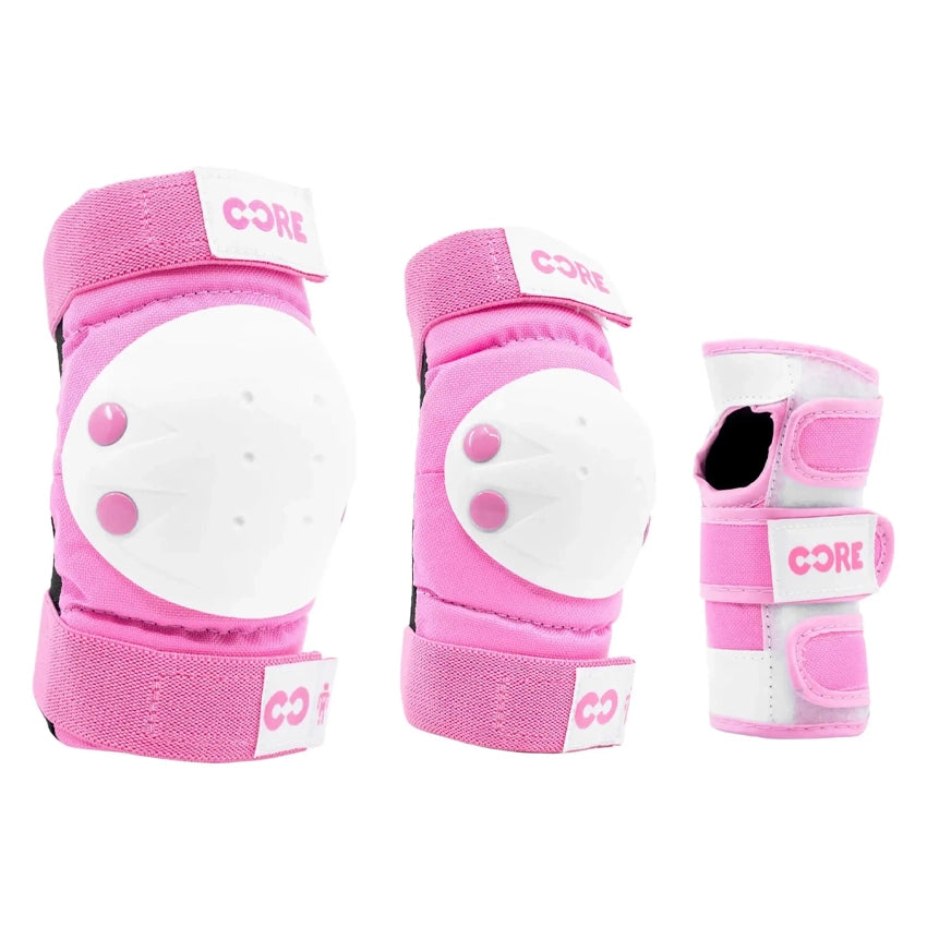 Junior Skate Pads 3-pack - Roze
