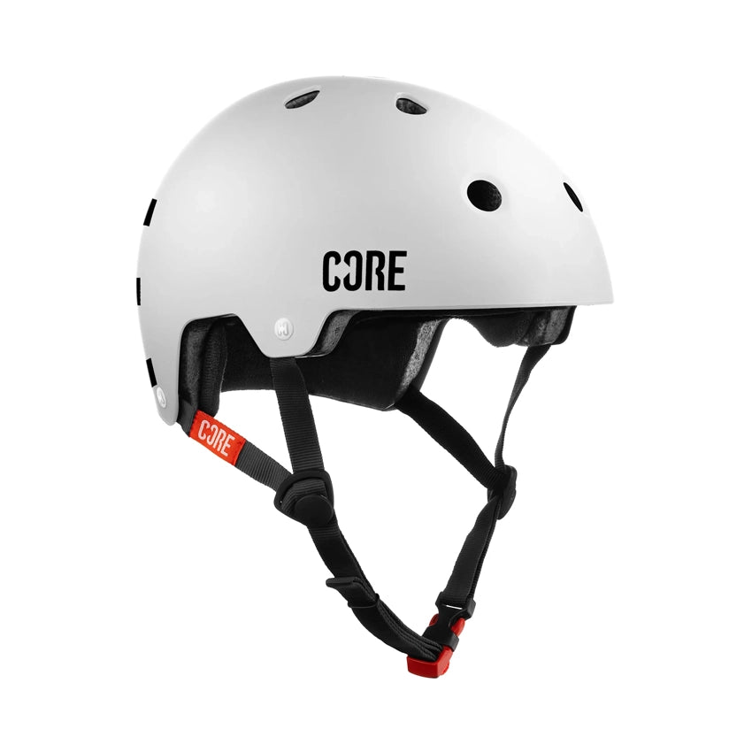Street Helm - White/Black