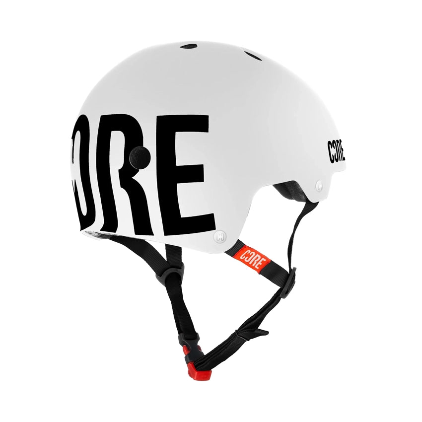 Street Helm - White/Black