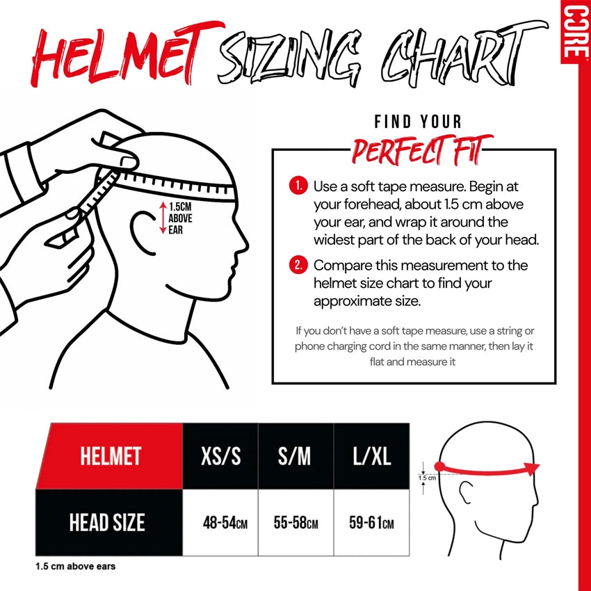 Street Helm - White/Black