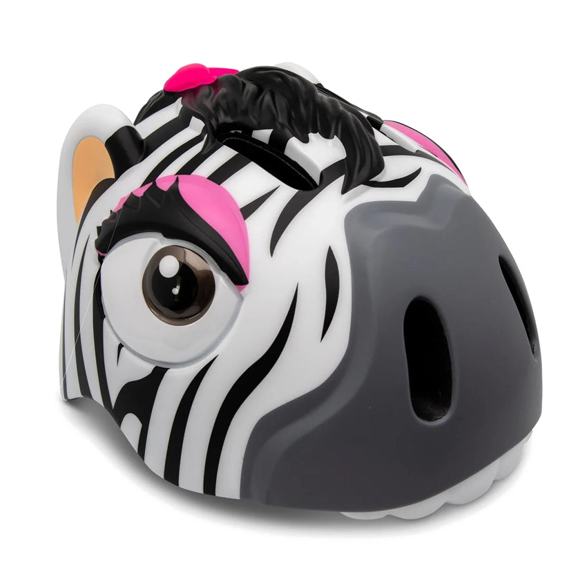 Zebra Bicycle Helm - Black/White