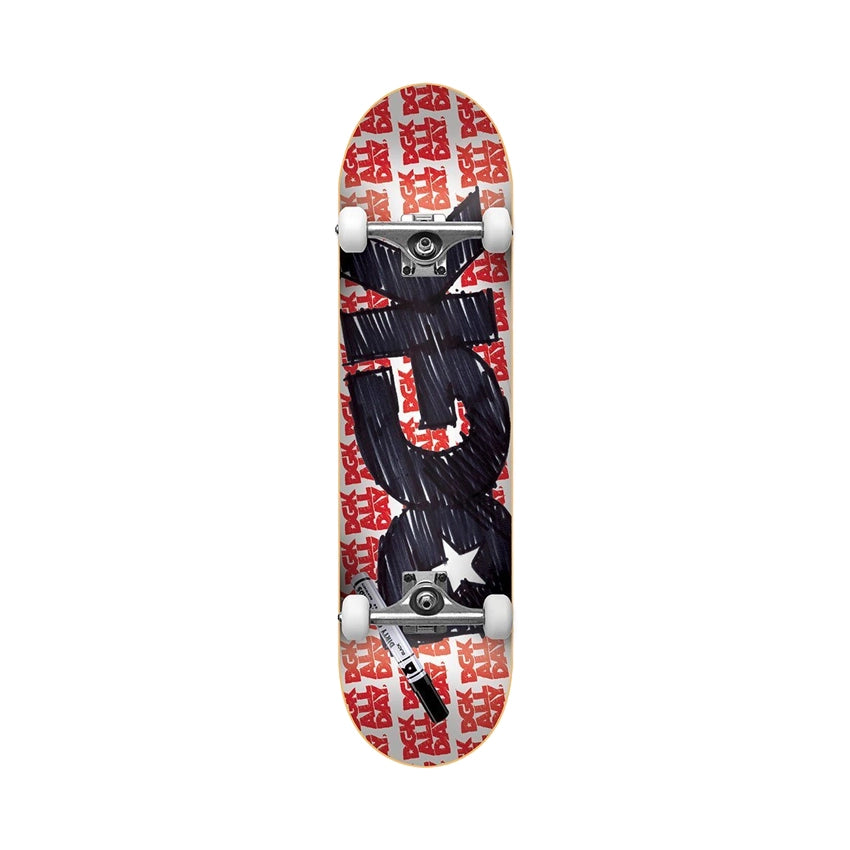 Scribble 7.5" Skateboard Complete