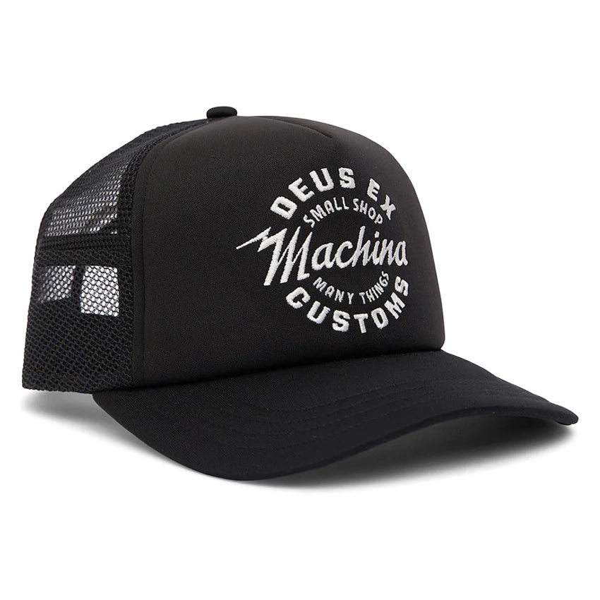 Amped Circle Trucker Cap - Black