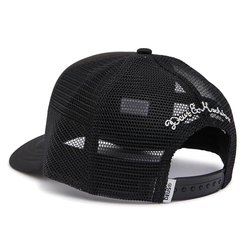 Amped Circle Trucker Cap - Black