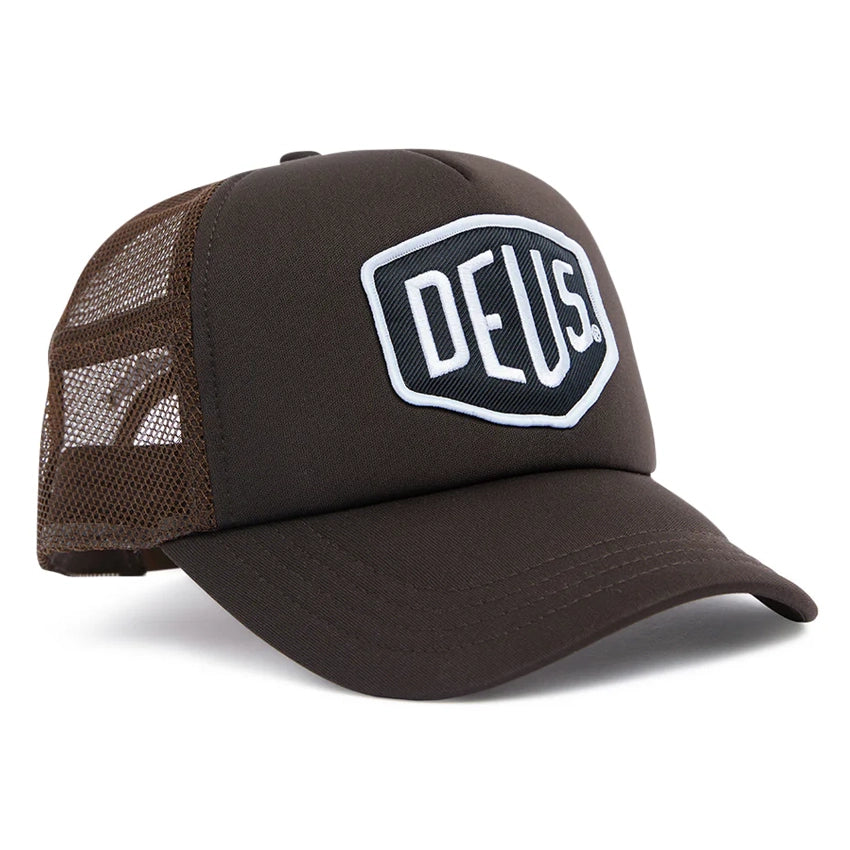 Baylands Trucker Cap - Choc Brown