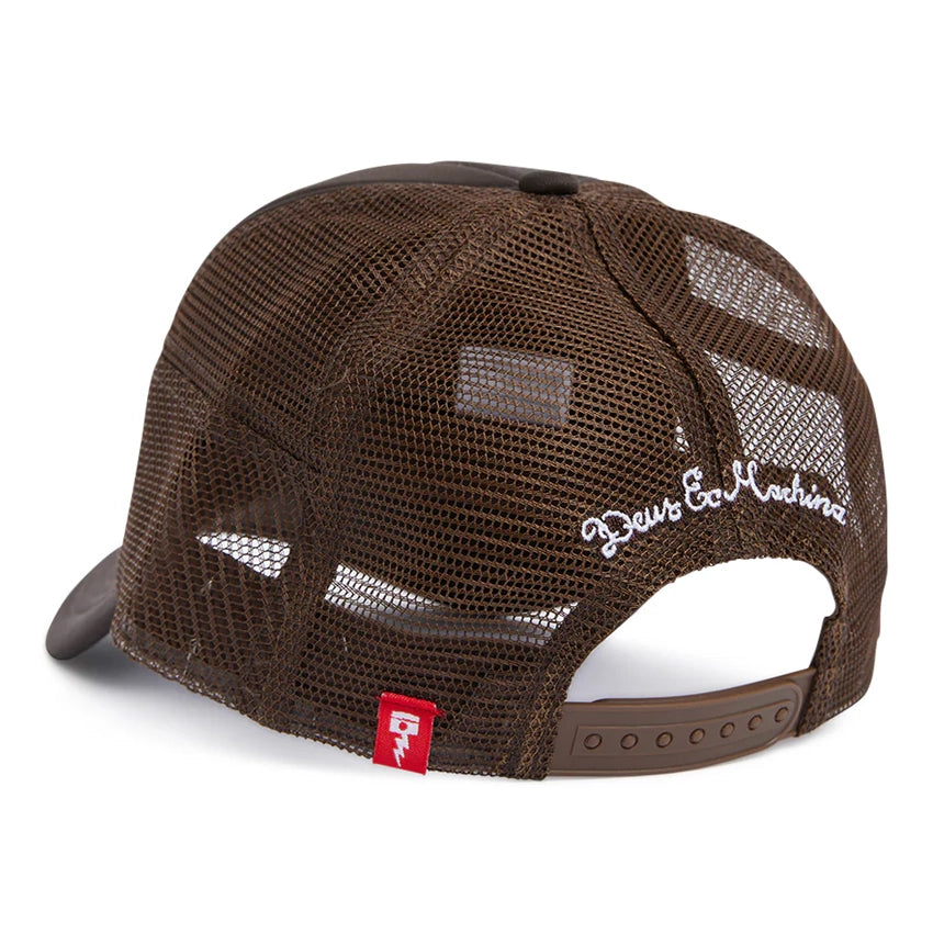 Baylands Trucker Cap - Choc Brown