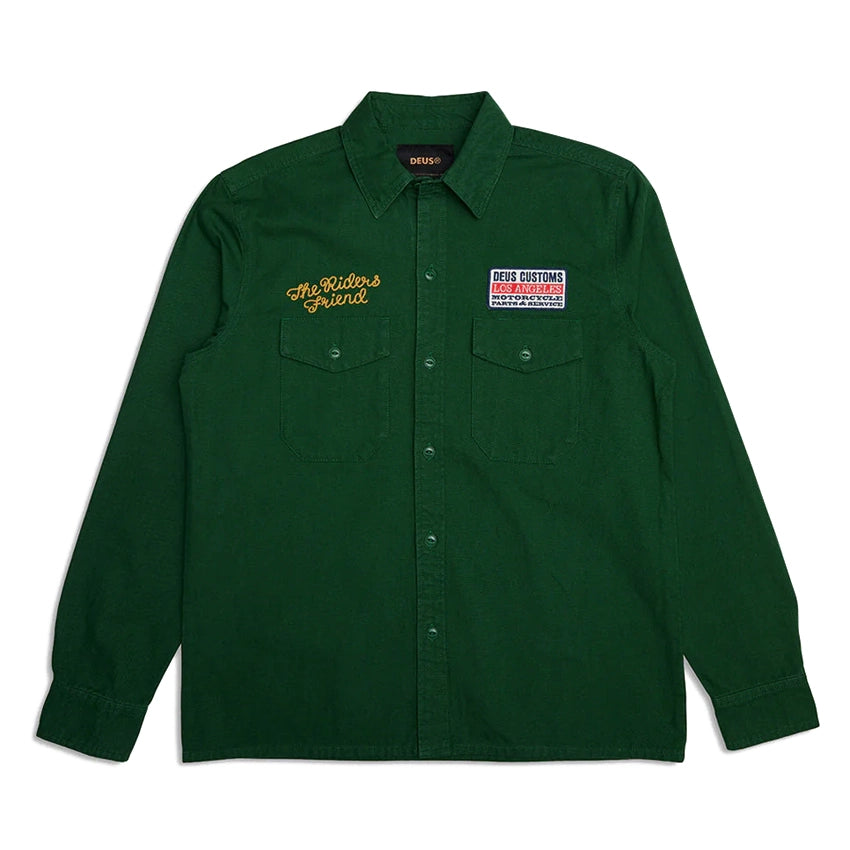 Buckle Up Shirt - Hillside Green