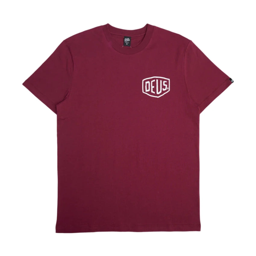 Camperdown Address T-Shirt - Rhodo