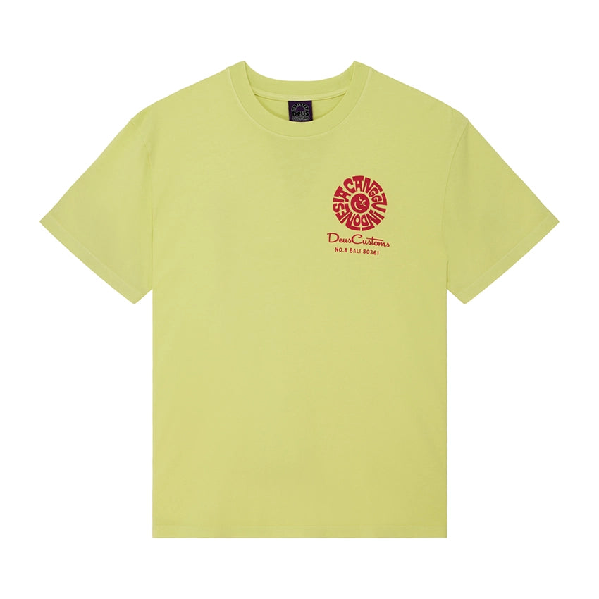 Canggu Address T-shirt - Yellow