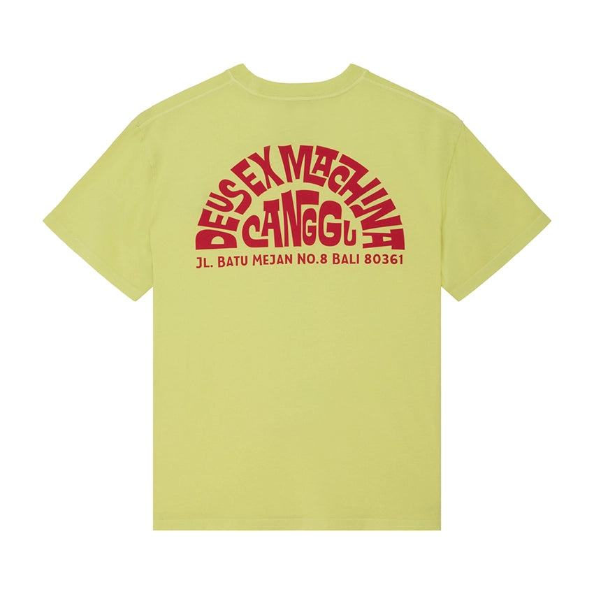 Canggu Address T-shirt - Yellow