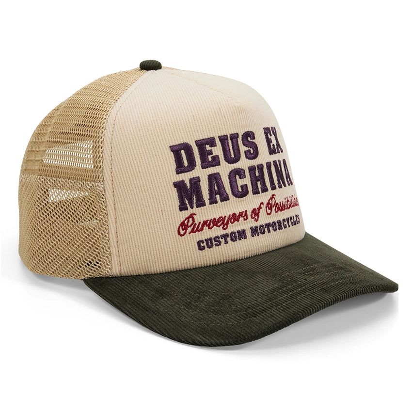 Gumshoe Cord Trucker Cap