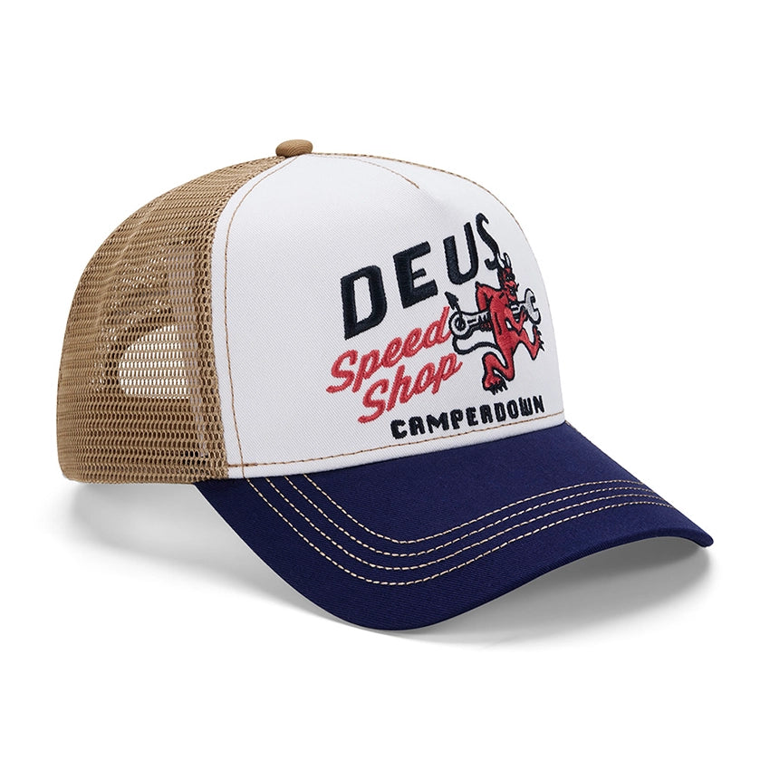 Dogleg Trucker - Dirty White