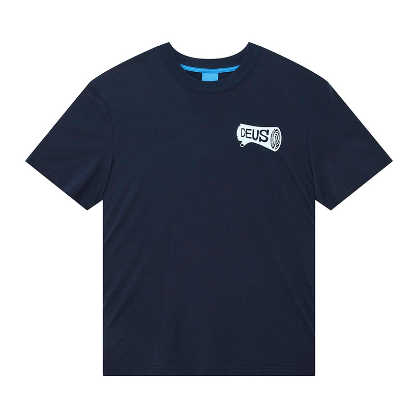 Log T-shirt - Mechanic Blue