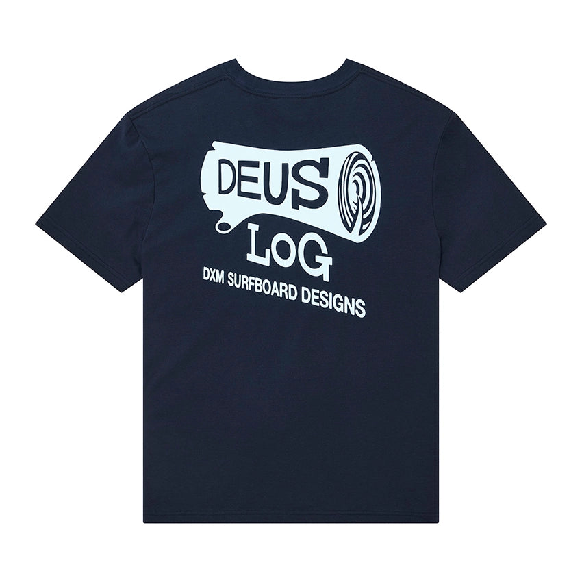 Log T-shirt - Mechanic Blue
