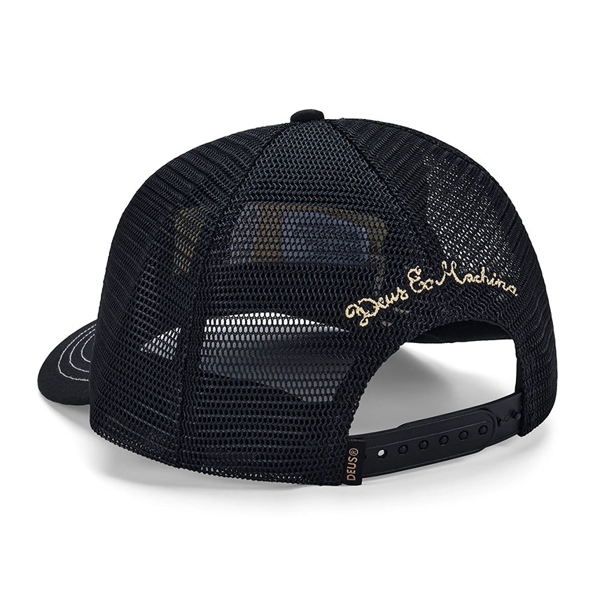Malden Trucker Cap - Black