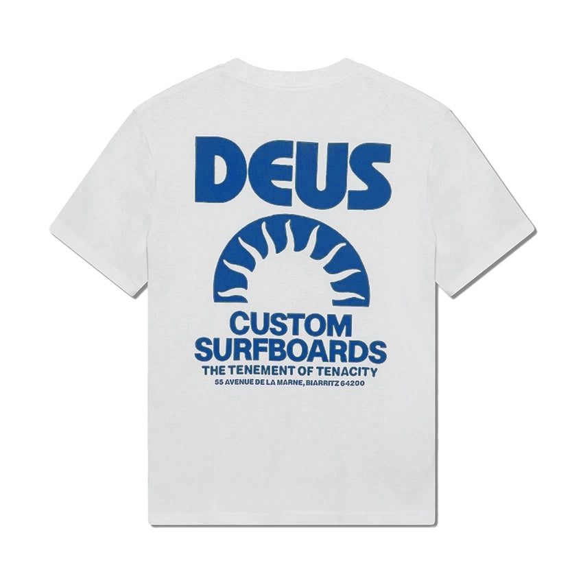 Melodies T-shirt - Vintage White / blue