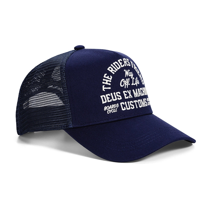 Shook Ones Trucker Cap - Mechanic Blue