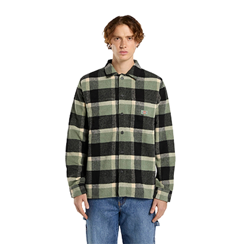 Plaid Coaling LS Shirt - Sea Spay
