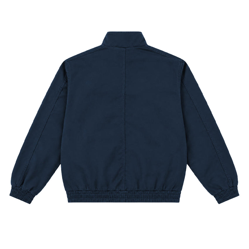 Polly Cotton Jacket - Navy Blue