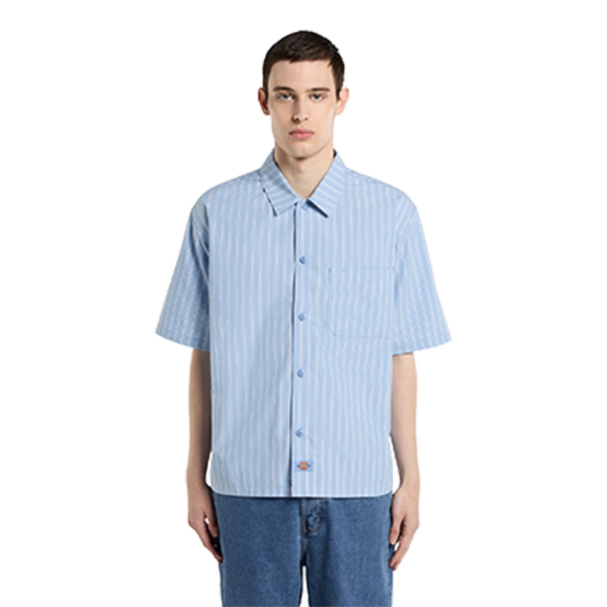 Venedocia Stripe SS Shirt - Endless Sky