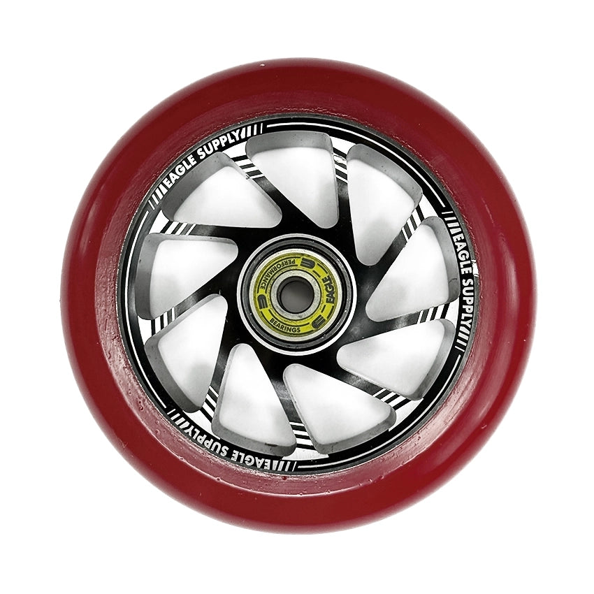 Radix Team Core 115x30mm Breed Stuntstep Wiel - Black