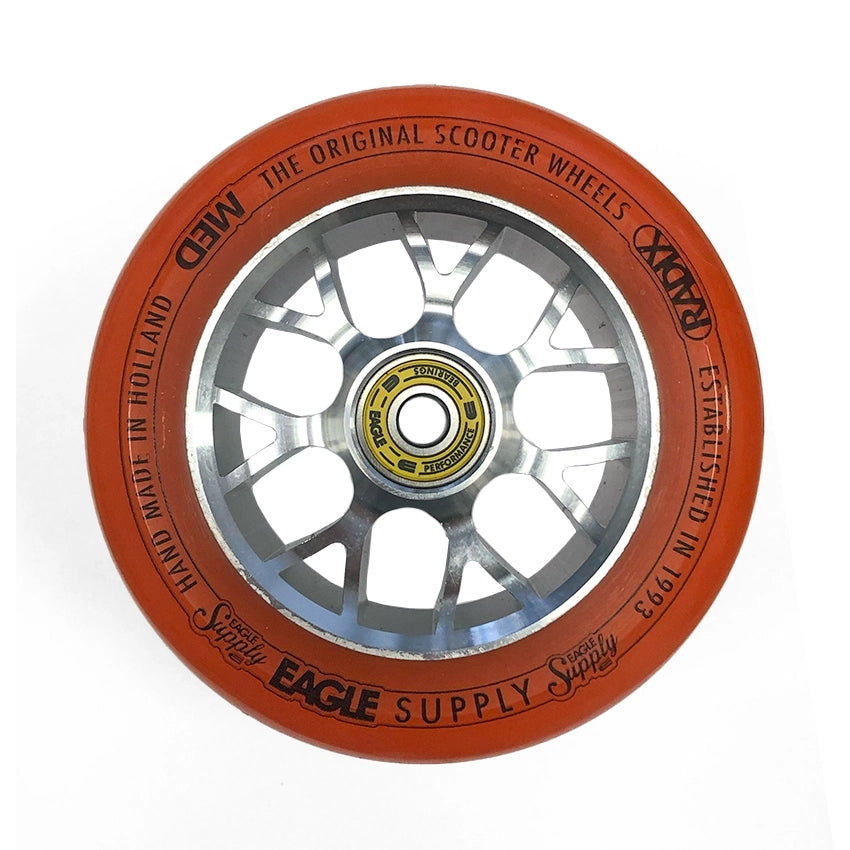 Radix Line X6 Chunky 30x115mm Breed Stuntstep Wiel - Silver