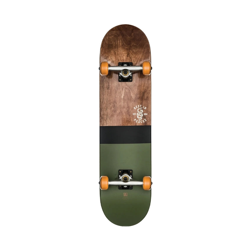 G2 Half Dip 2 8" Skateboard Complete - Dark Maple/Hunter Green