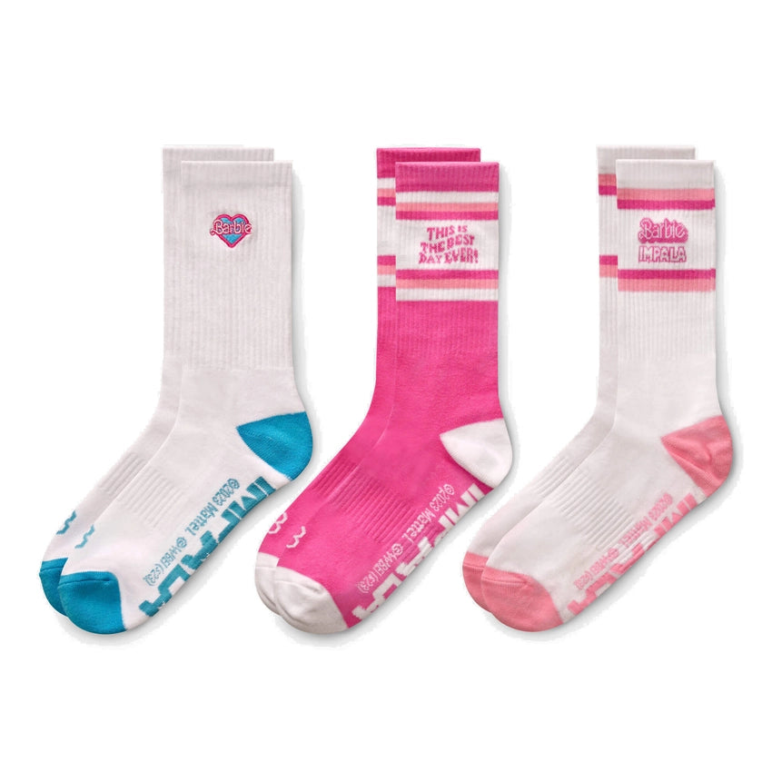 Barbie Sock (3-pack) - One size